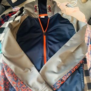 Long sleeve zip up light weight